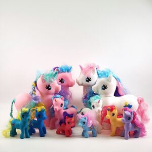 12 My Little‎ Pony MLP Gi-Go Fakie Wonder Ponies Jumbo Rainbow Unicorn SML-16-B1